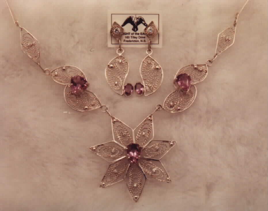 Mexican filigree set